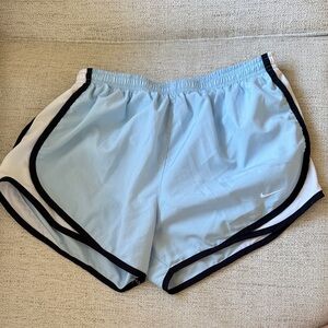 Nike Women's Sky Blue Athletic Shorts